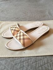 Burberry lusso mules usato  Italia