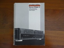 Revox 260 bedienungsanleitung gebraucht kaufen  Berlin