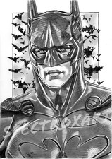 Batman original art for sale  GRANTHAM