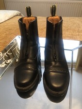 Black jodhpur boots for sale  WESTON-SUPER-MARE