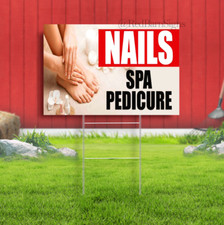 Nails pedicure advertising for sale  North Kingstown