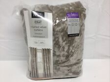 Crushed velvet eyelet for sale  RUGBY