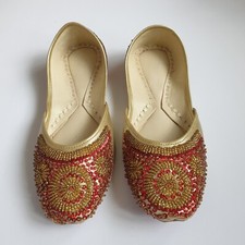 Indian shoes flats for sale  LEAMINGTON SPA