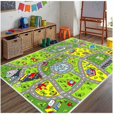 Tapete de carro infantil tapete de brincar, 79"x59" tapete de brincar de carro infantil, tapete de brincar City Life... comprar usado  Enviando para Brazil