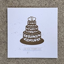 Handmade card wedding for sale  BRISTOL
