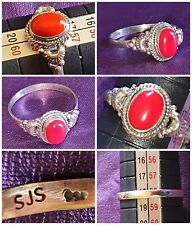 Anello corallo rosso usato  Capannori