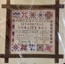 Kit de ponto cruz Treasured Memories design de colcha de retalhos - círculo criativo comprar usado Kit de ponto cruz Treasured Memories design de colcha de retalhos - círculo criativo comprar usado  Enviando para Brazil