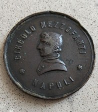 Medaglia circolo mezzofanti usato  Seniga