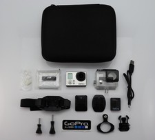 GOPRO HERO 3 EDIÇÃO BRANCA FILMADORA DE AÇÃO ESPORTIVA HD 1080P CÂMERA DE VÍDEO WI-FI comprar usado  Enviando para Brazil