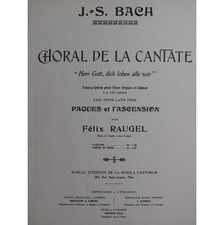 Bach choral cantate d'occasion  Blois
