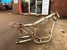 Grey motorcycle frame for sale  EXETER