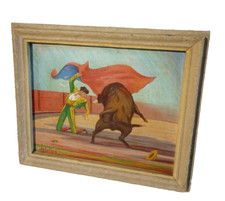 Tableau tauromachie toréro d'occasion  Feytiat