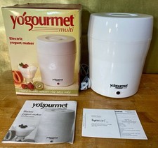 Yogaurmet Multi Máquina de Iogurte Elétrica Modelo T Branco 2 Quartos - Testado - LEIA comprar usado  Enviando para Brazil