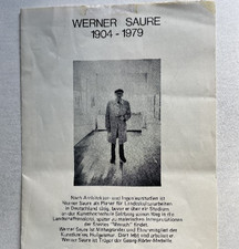 Werner saure kunstmaler gebraucht kaufen Werner saure kunstmaler gebraucht kaufen  Deutschland
