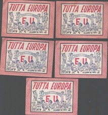 Tutta lotto bustine usato  Lucera