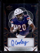 2024 Leaf Trinity Quinton Cool Bronze Claro Auto #/99, usado comprar usado  Enviando para Brazil