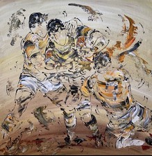 Rugby sport 60x60cm d'occasion  Montpellier-