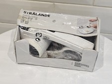 Ikea stralande white for sale  STOCKPORT