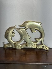 Vintage brass dolphin for sale  Wayne