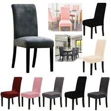 Velvet stretch dining for sale  HAYES