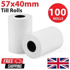100 rolls 57x40 for sale  BRADFORD