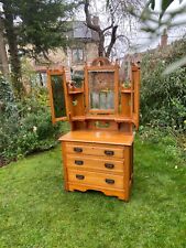 Antique batwing satinwood for sale  BEDALE