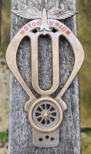 Motor union badge for sale  COBHAM