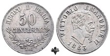 50 centesimi 1863 usato 50 centesimi 1863 usato Cremona