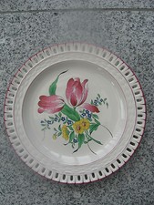Assiette ajouree faïence d'occasion  Sarreguemines
