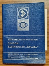 Betriebsanleitung simson schwa gebraucht kaufen  Barth