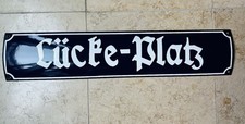 Altes straßenschild emallie gebraucht kaufen  Schwarzenberg