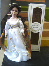 Porzellan puppe 40cm gebraucht kaufen  Calden