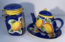 Pitcher canister lemon for sale  Jasper