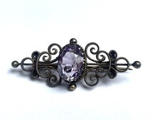 Ancien broche argent d'occasion  Charenton-le-Pont