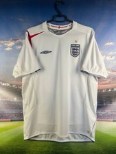 Usado, Camiseta de futebol England Team Home 2005 - 2007 Umbro masculina tamanho G comprar usado  Enviando para Brazil