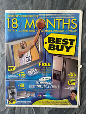 Vintage 2003 Best Buy Mailer PC XBOX PS2 Gamecube Catalog Games Magic Johnson segunda mano  Embacar hacia Argentina