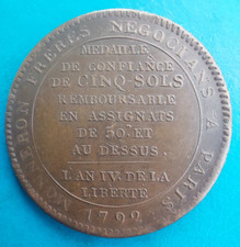 Monneron sols 1792 d'occasion  Royan