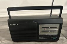 Radio portátil Sony de colección FM/AM 2 bandas modelo ICF-24 probado funciona segunda mano  Embacar hacia Mexico