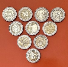 Monete euro commemorative usato  Desenzano del Garda