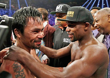Floyd mayweather manny for sale  LONDON