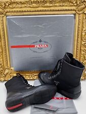 Prada stivaletti sneakers usato  Crema
