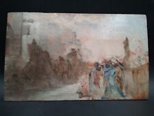 Dipinto olio tavoletta usato  Roma