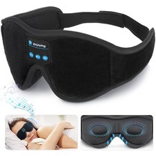 Máscara de dormir com fones de ouvido Bluetooth e capa para os olhos 3D para relaxar o sono, usado comprar usado Máscara de dormir com fones de ouvido Bluetooth e capa para os olhos 3D para relaxar o sono, usado comprar usado  Enviando para Brazil