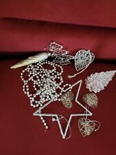 Weihnachtsdeko silber set gebraucht kaufen  Lippstadt