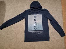 Hoodie kapuzenpullover blau gebraucht kaufen  Eisfeld