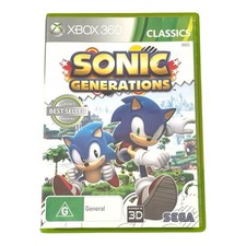Sonic Generations Microsoft Xbox 360 jogo completo com manual PAL comprar usado  Enviando para Brazil