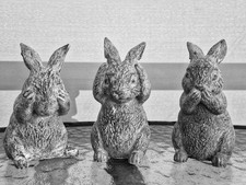 3er steinfiguren hasen gebraucht kaufen 3er steinfiguren hasen gebraucht kaufen  Frankfurt (Oder)