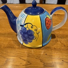 Teapot large multicoloured for sale  WARE