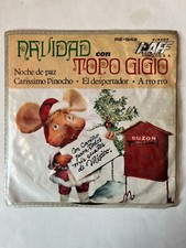 Vintage Mexican NAVIDAD CON TOPO GIGIO Mouse Christmas 45 rpm LP from 1960's comprar usado  Enviando para Brazil