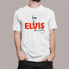 CAMISETA ELVIS PRESLEY THE KING ROCK N ROLL CLÁSSICA RETRÔ PRESENTE ADULTOS CRIANÇAS comprar usado  Enviando para Brazil